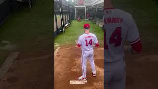 Alex Clemmey’s bullpen before Game 2 of the Carolina League Championship Series shorts [upl. by Nallid749]