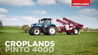 Croplands Pinto 4000  Broadacre Sprayer [upl. by Tini]