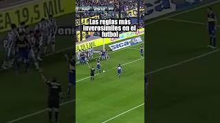 Las 3 reglas más raras y extrañas del fútbol ⚽️  fifa [upl. by Nitsud]