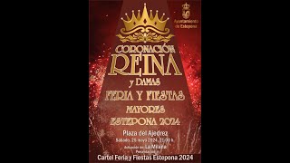 Elección del cortejo de Reinas y Damas de la Feria y Fiestas Mayores de Estepona 2024 [upl. by Moreville558]