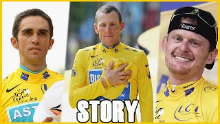 How Lance Armstrong Floyd Landis and Alberto Contador LOST their TOUR the France because of DOPING [upl. by Larok]