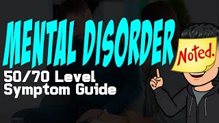 VA Disability Mental Disorder 5070 Rating Level  Ultimate Guide [upl. by Arriec]