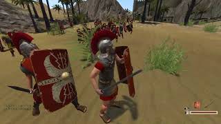 Romans invade Barbarians Town🤯  Bellum imperii MampB [upl. by Remmus34]