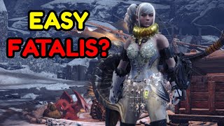 Fatalis Was Easy WIth Hammer In Monster Hunter Iceborne [upl. by Gibun]