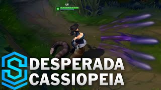 Desperada Cassiopeia Skin Spotlight  League of Legends [upl. by Aneliram]