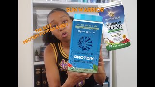 LIC Sun warrior protein powder warrior blend review [upl. by Matti]