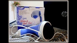 GHK H23 Relax amp Spin Tone Handheld Body Massager review and unboxingdemo [upl. by Attevad]