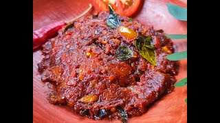 കൊതിയൂറും തക്കാളി ചമ്മന്തി  Kerala style tomato Chutney  Tomato Chammanthi in Malayalam [upl. by Tonnie786]