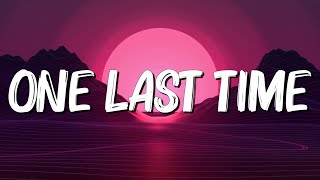 One Last Time  Ariana Grande Lyrics  Maroon 5  Paloma Faith MixLyrics [upl. by Asha]