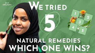 Top 5 Natural Skincare Remedies Go HeadtoHead Who Wins [upl. by Sly]