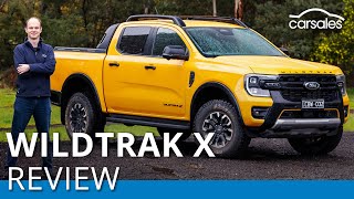 2023 Ford Ranger Wildtrak X Review  Offroad adventurer has all the gear but where’s the V6 [upl. by Aihsenor]