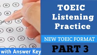 Part 3 TOEIC Listening  Practice Test [upl. by Wells]