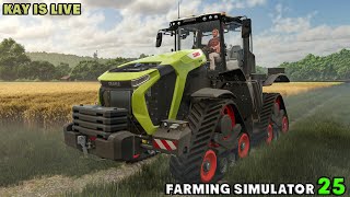 Farming Simulator 25  LiveSteam  Hindi [upl. by Dloniger]