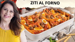 Ziti al forno alla pugliese pasta pasticciata buonissima [upl. by Lleral]