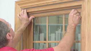 Installing a ProVia Double Hung Replacement Window [upl. by Lemmueu]