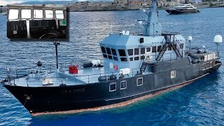 THIS 7000 NM Range Ultimate REBUILT 130 Exploration Trawler Yacht Is The MY Anne S Pierce [upl. by Wrench]