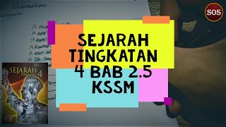 Sejarah Tingkatan 4 Bab 25 KSSM [upl. by Gail402]