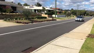 Ford falcon Xr6 custom headers straight pipe free revs on approach [upl. by Griggs]