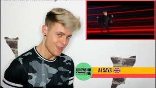 Sweden  Eurovision 2018 Reaction Video  Benjamin Ingrosso  Dance You Off [upl. by Tsnre721]