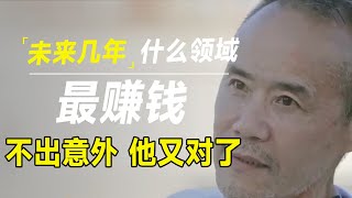 王石再预测中国未来几年哪个领域最赚钱，如果无意外，大概率又是对的！ [upl. by Switzer]