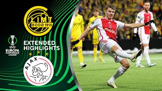 BodøGlimt vs Ajax Extended Highlights  UECL Playoffs 2nd Leg  CBS Sports Golazo [upl. by Alten705]