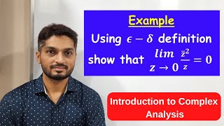 Example  Epsilon Delta Definition of Limit  L38  Intro Complex ranjankhatu [upl. by Neelyak]