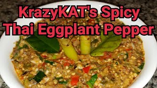 KrazyKATs Spicy Thai Eggplant Pepper [upl. by Alletniuq]