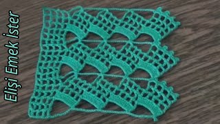 Düğüne az kaldı Hızlı olsun ama gösterişli olsun diyenler için yaptım crochet knitting [upl. by Eelirrem]