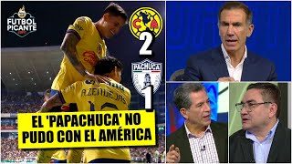 AMÉRICA venció 21 a PACHUCA y está en puestos de LIGUILLA ¿EVITARÁ el PLAYIN  Futbol Picante [upl. by Selia]