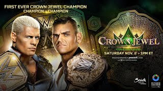 Crown Jewels War Cody Rhodes Vs Gunther Champion Vs Champion Match 2024  Explained Hindi [upl. by Zaremski688]