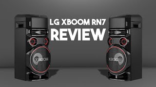 LG XBOOM RN 7 Review  LG XBOOM Features [upl. by Alrich941]