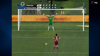 Penalty Shootout  Orlando Pirates vs Moroka Swallows  MTN8 Final 2010 [upl. by Hodosh]