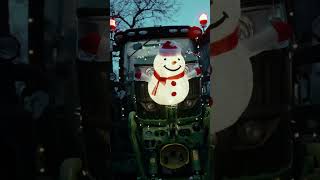 Lichterfahrt 2023 der Landjugend Immensen christmas farming tractor [upl. by Akirdnwahs897]