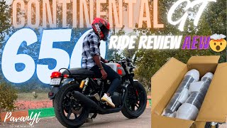 2024 Continental GT650 Ride Review  AEW TE102  kannada Motovlogs  PavanYT [upl. by Melany]