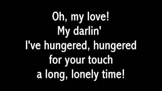 Righteous Brothers  Unchained Melody 1990 Remake with Lyrics [upl. by Iron]