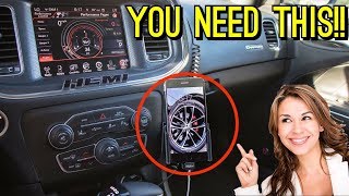 How To Install ProClip Phone Mount In A Dodge Charger And First Impressions ✔️ [upl. by Hawger]