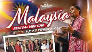 HISTORIC ARRIVAL OF APOSTLE FOR REVIVAL IN MALAYSIA [upl. by Anitaf]