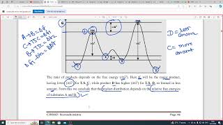 YCMOU PART 2 STERIOCHEMISTRY CurtinHammett equation [upl. by Yoc]