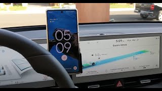 ProClipBrodit phone mount for Hyundai Ioniq 5 [upl. by Nani]