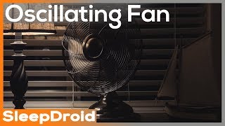 ► Oscillating Fan Sounds for Sleeping Rotating Fan Noise in STEREO Low Speed Fan [upl. by Delphina330]