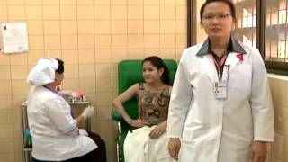 Cervical Cancer Prevention at Calmette Hospital Cambodia [upl. by Anem]