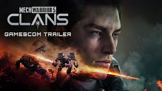 MechWarrior 5 Clans  Gamescom Trailer [upl. by Herriott]