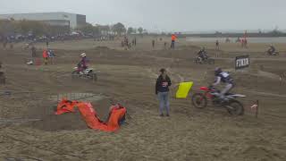 Strandcross Lemmer 2024 MX250 race1 Lotte van Drunen [upl. by Spearman186]