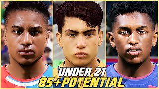 EA FC 24  BEST YOUNG TALENTS REAL FACES [upl. by Ushijima]