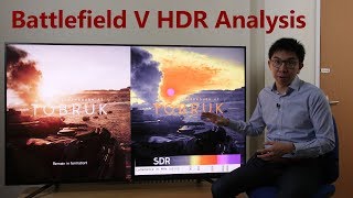 Battlefield V Xbox One X 4K HDR Analysis  Slider Settings Tips [upl. by Nirok]