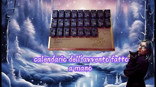 CALENDARIO DELLAVVENTO FATTO A MANO RIUTILIZZABILEHANDMADE REUSABLE ADVENT CALENDAR [upl. by Arin]