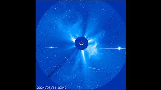 58 X Class solar flare last  C M E on the Way G4  G5 Storms in Progress [upl. by Evilo]