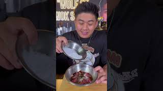 HOW TO TENDERIZE BEEF LIKE CHINESE RESTAURANTS VELVET BEEF SHORTS [upl. by Bryana]