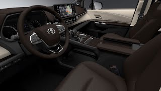 2021 Toyota Sienna PLATINUM – Interior Details [upl. by Rouvin]