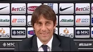 La conferenza stampa di presentazione di Antonio Conte [upl. by Aylad]